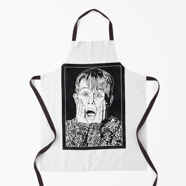 Item preview, KEVIN McCALLISTER - Home Alone (Black and White) designed and sold by FamousWeirdosRB.