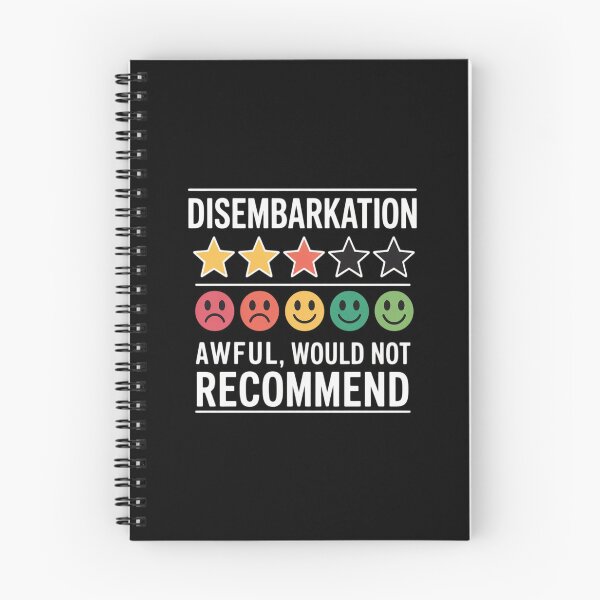 Item preview, Disembarkation - Awful Would Not Recommend designed and sold by skanderio.
