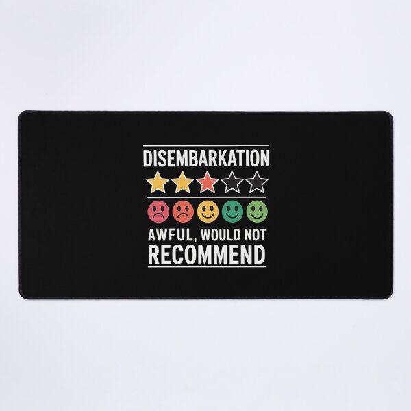 Item preview, Disembarkation - Awful Would Not Recommend designed and sold by skanderio.