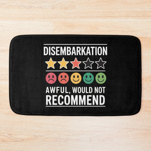 Item preview, Disembarkation - Awful Would Not Recommend designed and sold by skanderio.