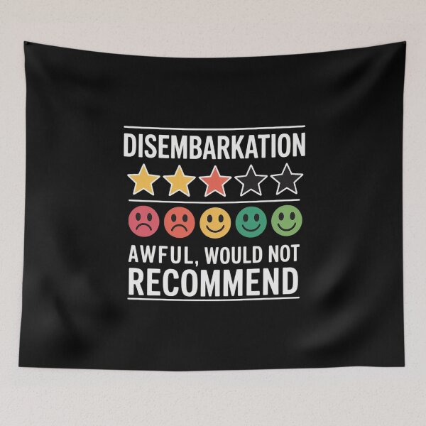 Item preview, Disembarkation - Awful Would Not Recommend designed and sold by skanderio.