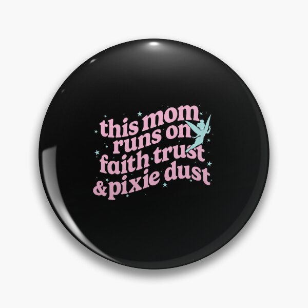 Item preview, Disney Tinker Bell Mother's Day This Mom Runs On Faith designed and sold by Carley Peter.