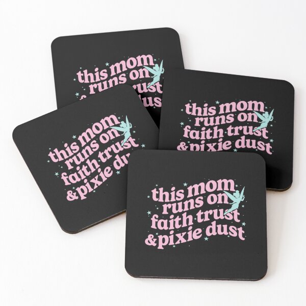 Item preview, Disney Tinker Bell Mother's Day This Mom Runs On Faith designed and sold by Carley Peter.