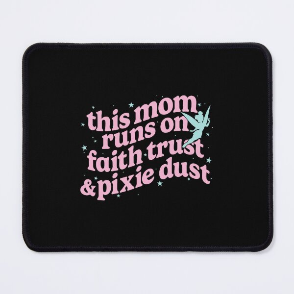 Item preview, Disney Tinker Bell Mother's Day This Mom Runs On Faith designed and sold by Carley Peter.