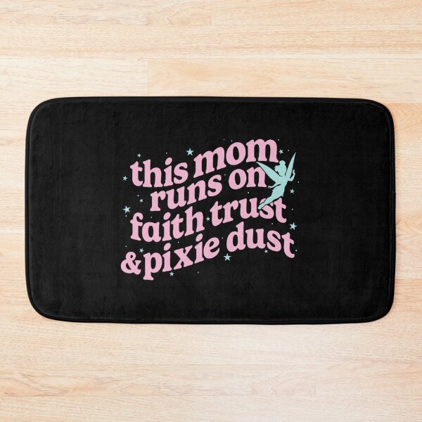 Item preview, Disney Tinker Bell Mother's Day This Mom Runs On Faith designed and sold by Carley Peter.