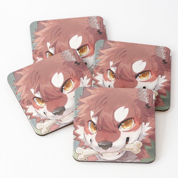 Item preview, Playful Kemono Wolf Boy with Bone designed and sold by Finmm.