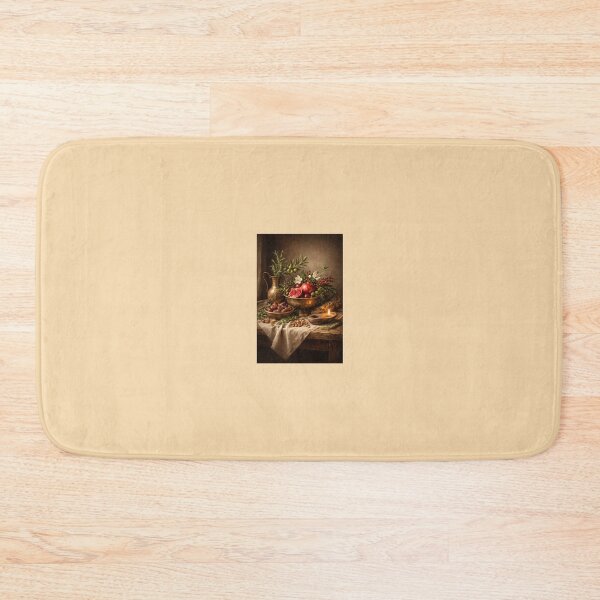 Item preview, Holy Land Botanical Still Life – Christmas by Lamplight designed and sold by Novel Works Studio.