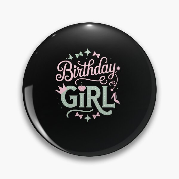 Item preview, Birthday Witch Pink And Green Birthday Girl Women Girl Kids designed and sold by KonopikaaArt.