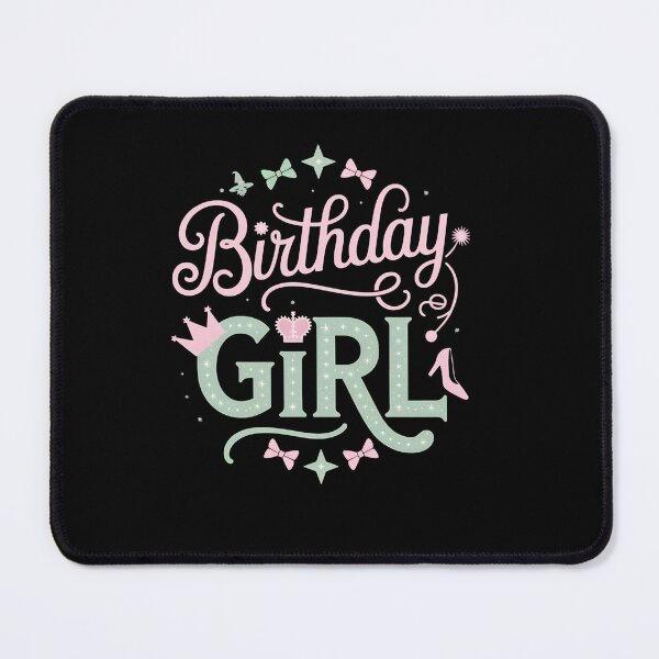 Item preview, Birthday Witch Pink And Green Birthday Girl Women Girl Kids designed and sold by KonopikaaArt.