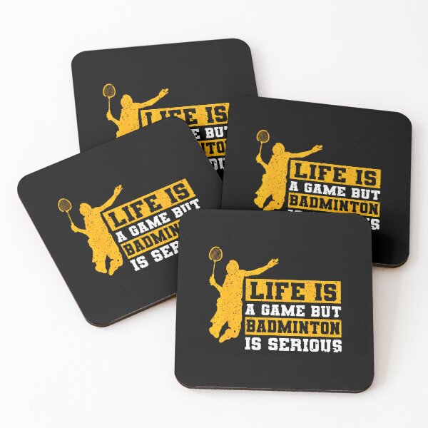 Item preview, Life Is A Game But Badminton Is Serious designed and sold by elihletoriong.