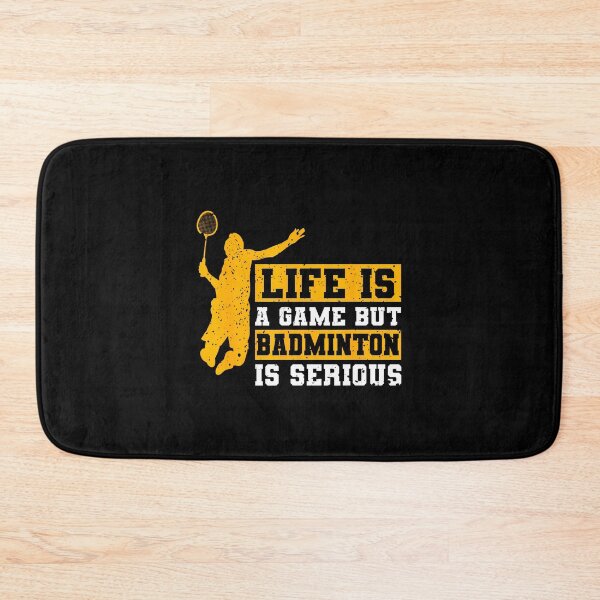 Item preview, Life Is A Game But Badminton Is Serious designed and sold by elihletoriong.