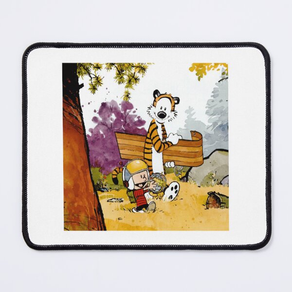 Item preview, Calvin and hobbes Funny Sticker designed and sold by Carley Peter.