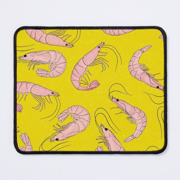 Item preview, Minimal Shrimp Outline designed and sold by Wieckmananddoc.