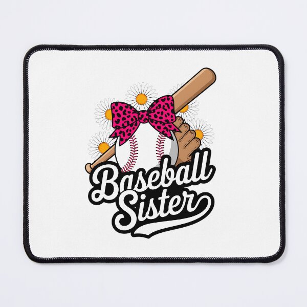 Item preview, Baseball Sister Coquette Bow Biggest Fan Sport Lovers Girl designed and sold by KonopikaaArt.