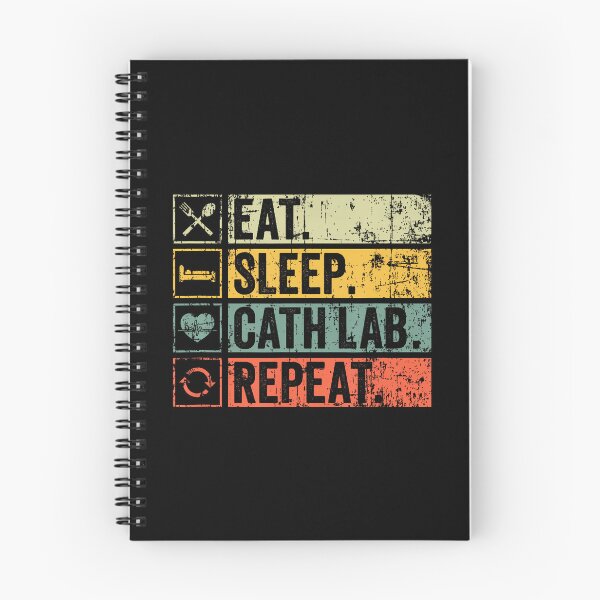 Item preview, Cath Lab Cardiac Nurse - Eat Sleep Cath Lab Repeat Vintage designed and sold by PaulaStokes2.