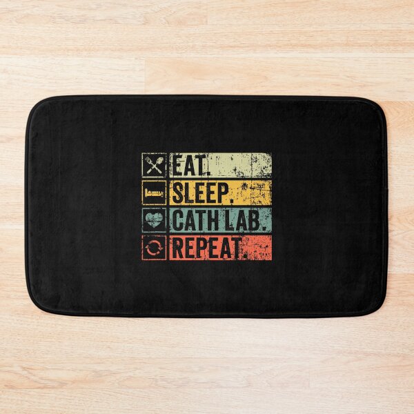 Item preview, Cath Lab Cardiac Nurse - Eat Sleep Cath Lab Repeat Vintage designed and sold by PaulaStokes2.
