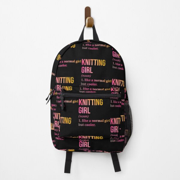 Item preview, Knitting Girl Definition In Watercolor designed and sold by pfanodlnazb.