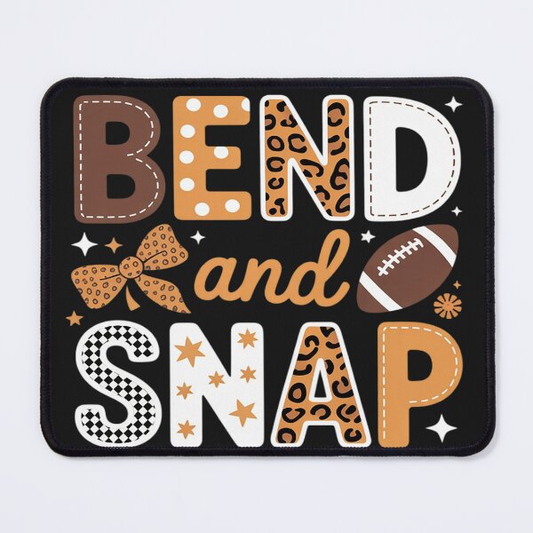 Item preview, Funny Game Day Touchdown Season Cute Bend and Snap Football designed and sold by trinfhri.