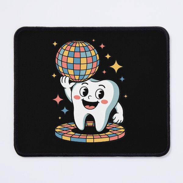 Item preview, Colorful Tooth with Toothbrush for a Look designed and sold by KonopikaaArt.