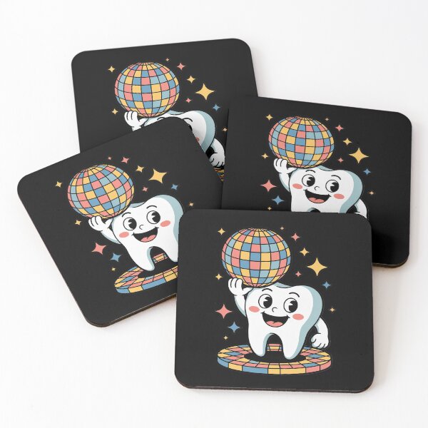 Item preview, Colorful Tooth with Toothbrush for a Look designed and sold by KonopikaaArt.