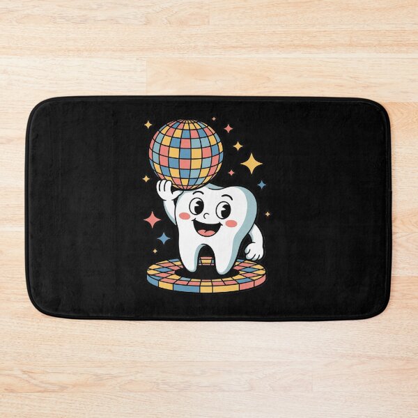 Item preview, Colorful Tooth with Toothbrush for a Look designed and sold by KonopikaaArt.