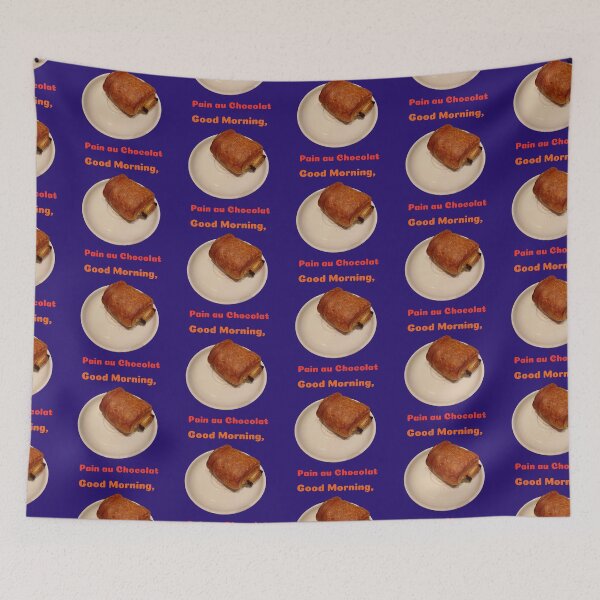 Item preview, Good Morning, Pain au Chocolat designed and sold by Sibyl-Arts.