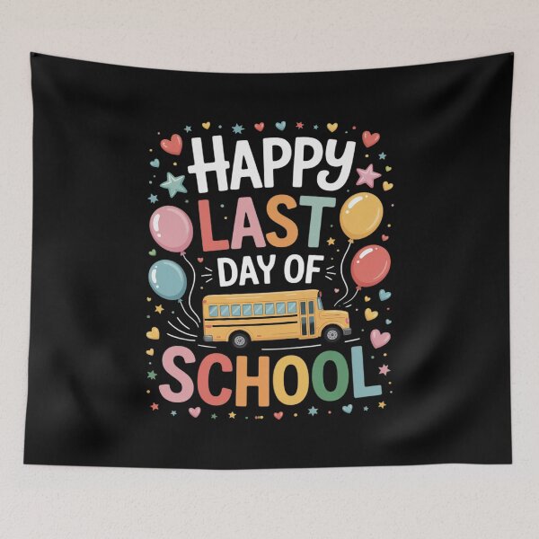 Item preview, Happy Last Of Day School Bus Driver Teacher Student Parent designed and sold by duolastgend.