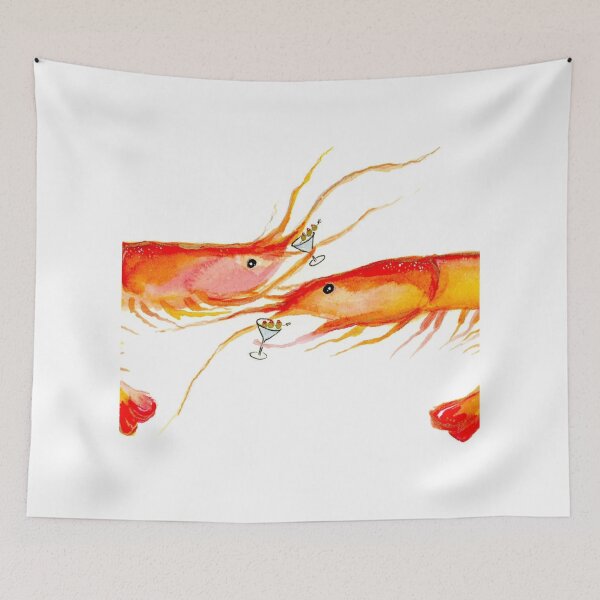 Item preview, Rustic Shrimp Art designed and sold by Wieckmananddoc.