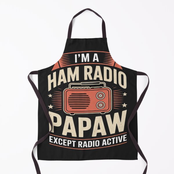 Item preview, Funny Ham Radio Papaw Fathers Day Radio Active Grandpa designed and sold by trinfhri.