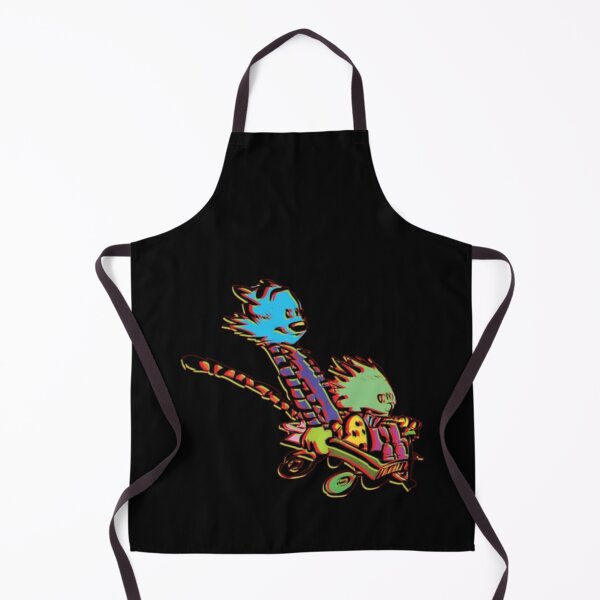 Item preview, Calvin and Hobbes Trippy Rainbow Wagon designed and sold by roofvirgeli.