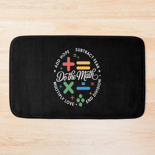 Item preview, Do The Math Add Hope Subtract Fear for Everyone at School designed and sold by imsamaharem.