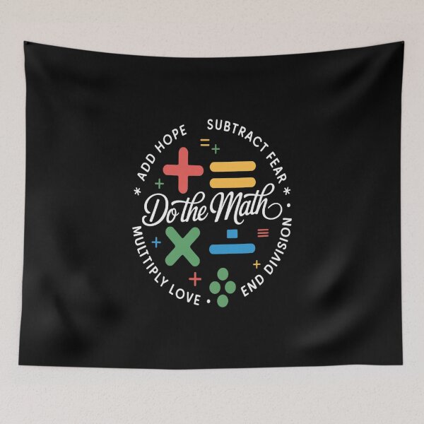 Item preview, Do The Math Add Hope Subtract Fear for Everyone at School designed and sold by imsamaharem.