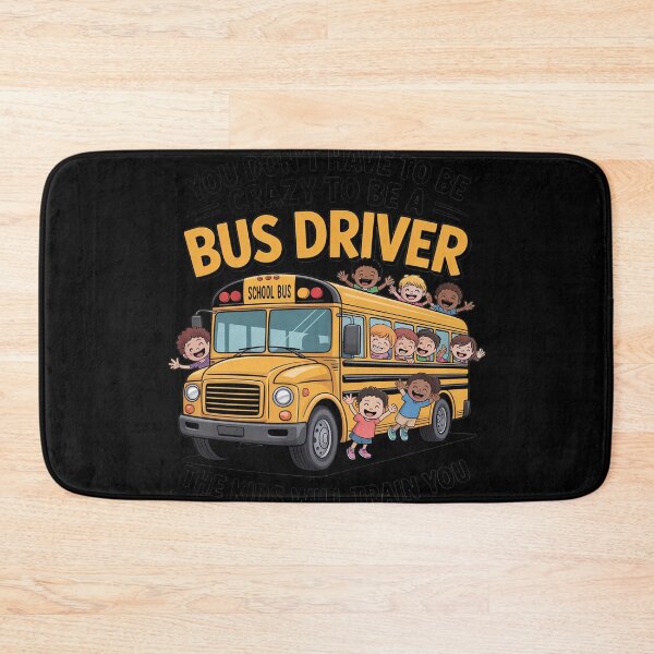Item preview, Crazy School Bus Driver School Bus Driving designed and sold by duolastgend.