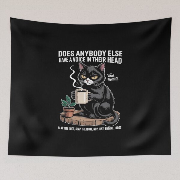 Item preview, Does Anybody Else Have A Voice in Their Head That Repeats designed and sold by imsamaharem.