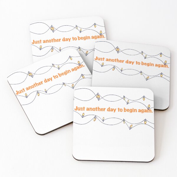 Item preview, Just Another Day to Begin Again designed and sold by MirelaBadea.