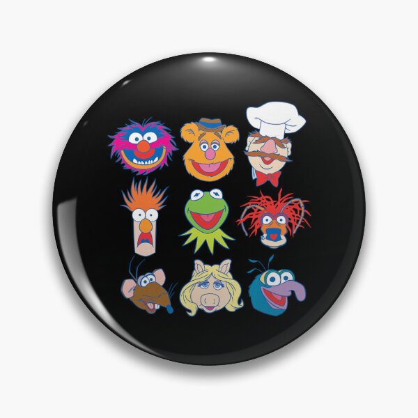 Item preview, The Muppets Classic Characters Group Shot Logo designed and sold by roofvirgeli.