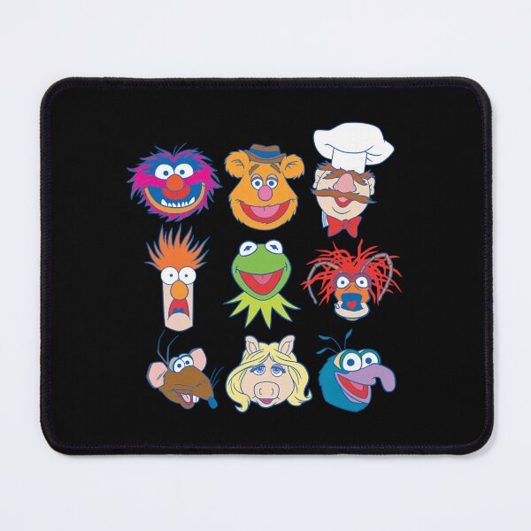 Item preview, The Muppets Classic Characters Group Shot Logo designed and sold by roofvirgeli.