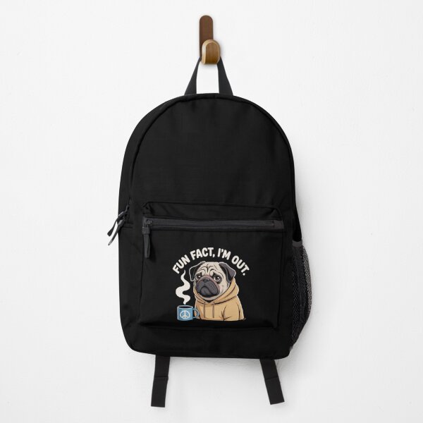 Item preview, Dog Facts Coffee and Sarcasm Loving Pug designed and sold by imsamaharem.