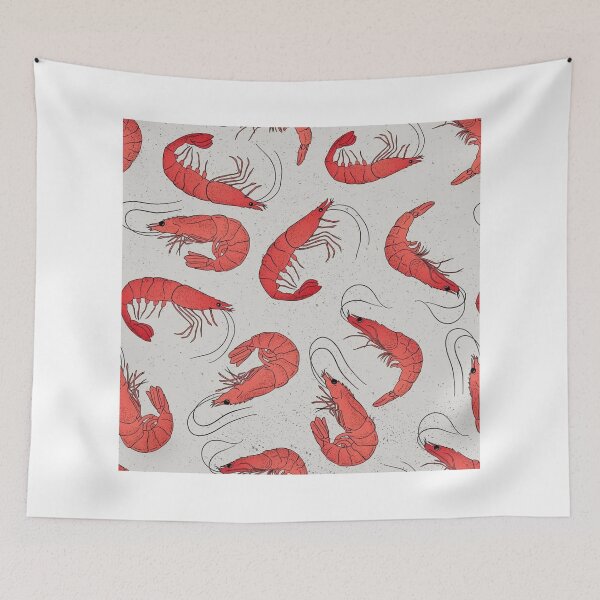 Item preview, Classic Shrimp Emblem designed and sold by Wieckmananddoc.