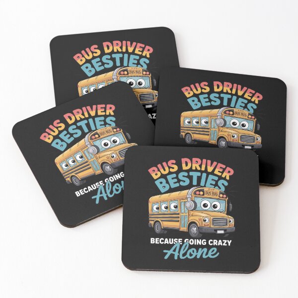 Item preview, Bus Driver Bestie Because Going Crazy  Gifts designed and sold by duolastgend.