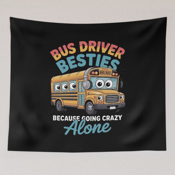 Item preview, Bus Driver Bestie Because Going Crazy  Gifts designed and sold by duolastgend.