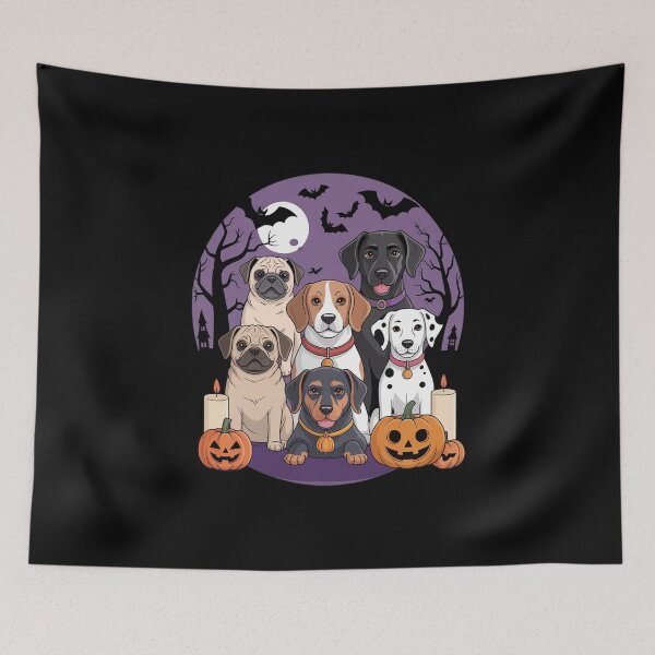 Item preview, Dog Ghost Cute Dog Dressed As Ghost Halloween Dog designed and sold by imsamaharem.