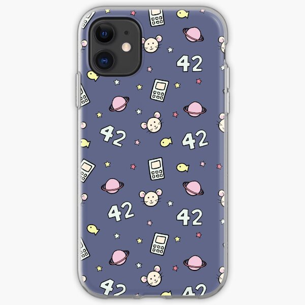 Hitchhiker's Guide to the Galaxy Doodles iPhone Soft Case