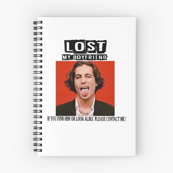 Item preview, Damiano David Lost Boyfriend Funny Meme - Missing Poster Art designed and sold by AidanToma.