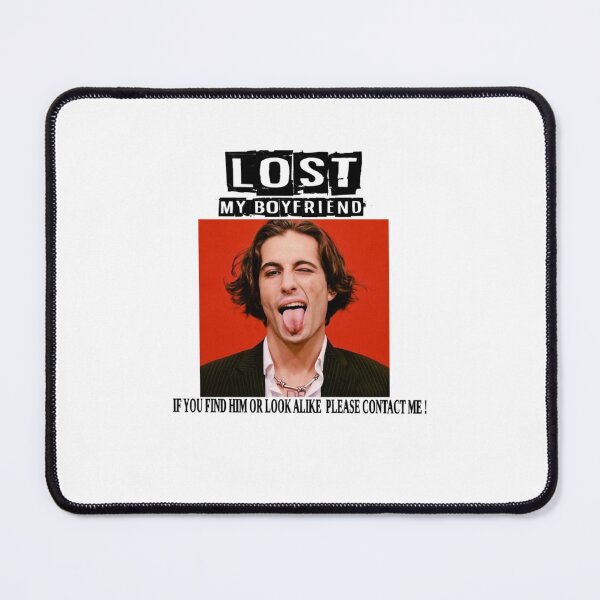 Item preview, Damiano David Lost Boyfriend Funny Meme - Missing Poster Art designed and sold by AidanToma.