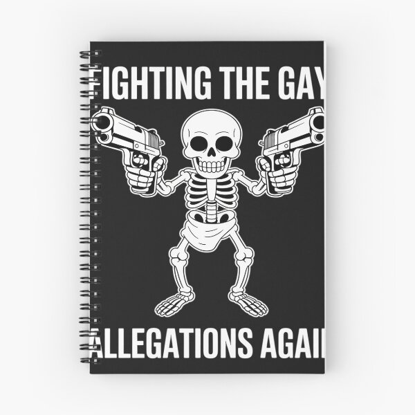 Item preview, funny skeleton meme fighting the gay allegations skeleton designed and sold by trinfhri.