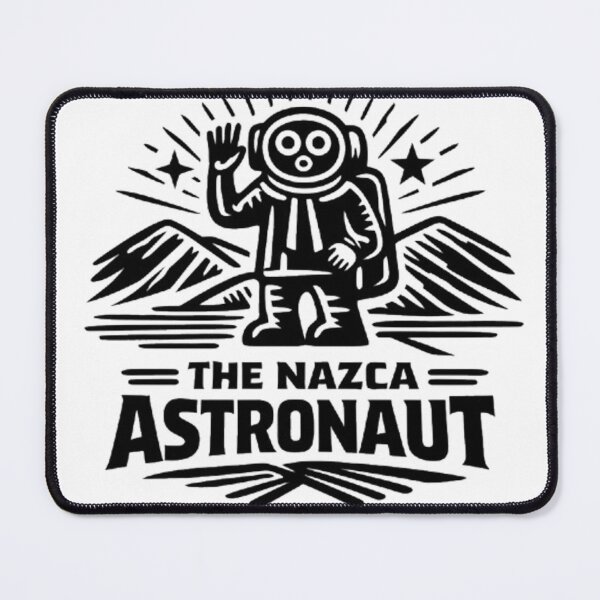 Item preview, THE NAZCA ASTRONAUT designed and sold by likbatonboot.