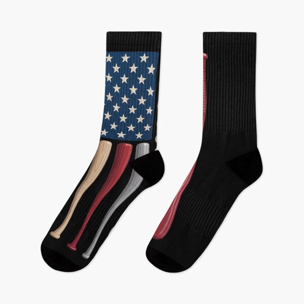 Aperçu de l'œuvre Baseball patriotique du 4 juillet pour hommes, drapeau américain, garçons créée et vendue par KonopikaaArt.