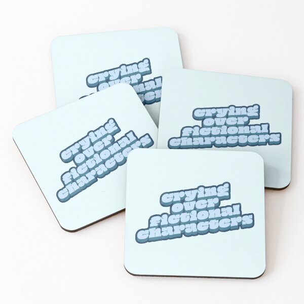 Item preview, crying over fictional characters designed and sold by Neadoodles.