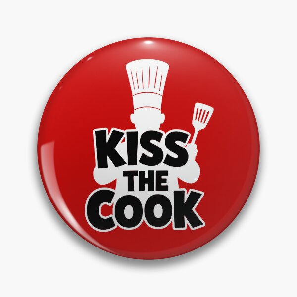 Item preview, Kiss The Cook. Funny Cooking Quote. Gift For Dad designed and sold by DesignHouse07.
